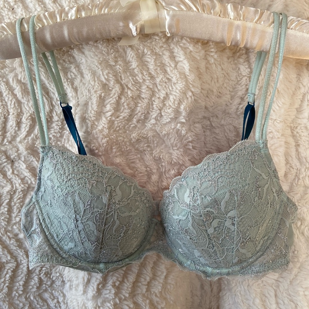 Lined, underwire bra ~ PINK, 34C